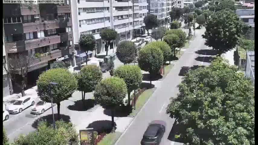 Vigo, Gran Via Avenue & Rua de Tarragona Avenue Live Cam - Pontevedra, Galicia, Spain