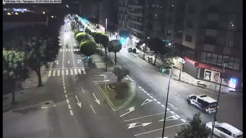Vigo, Gran Via Avenue & Rua de Tarragona Avenue Live Cam - Pontevedra, Galicia, Spain