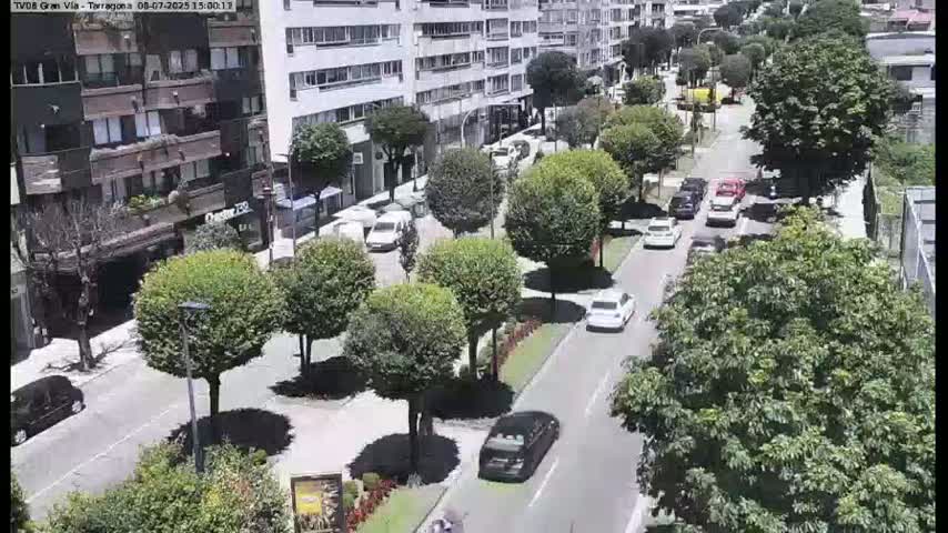 Vigo, Gran Via Avenue & Rua de Tarragona Avenue Live Cam - Pontevedra, Galicia, Spain
