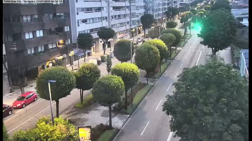 Vigo, Gran Via Avenue & Rua de Tarragona Avenue Live Cam - Pontevedra, Galicia, Spain