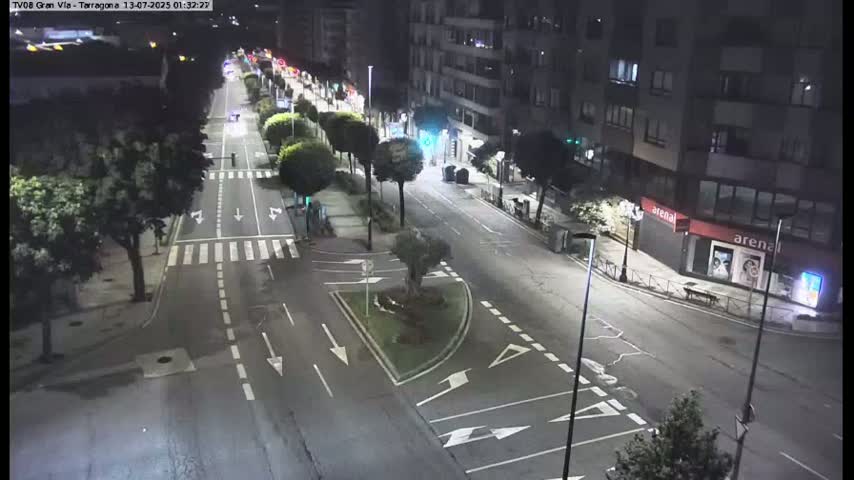 Vigo, Gran Via Avenue & Rua de Tarragona Avenue Live Cam - Pontevedra, Galicia, Spain