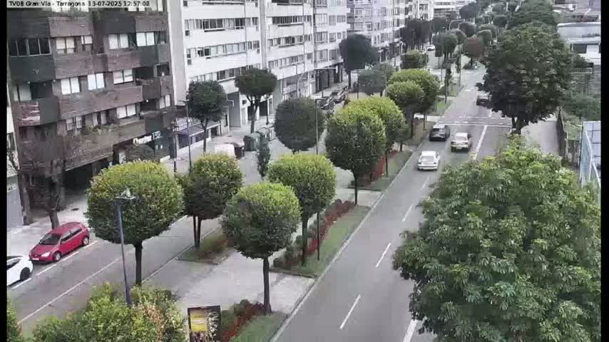Vigo, Gran Via Avenue & Rua de Tarragona Avenue Live Cam - Pontevedra, Galicia, Spain