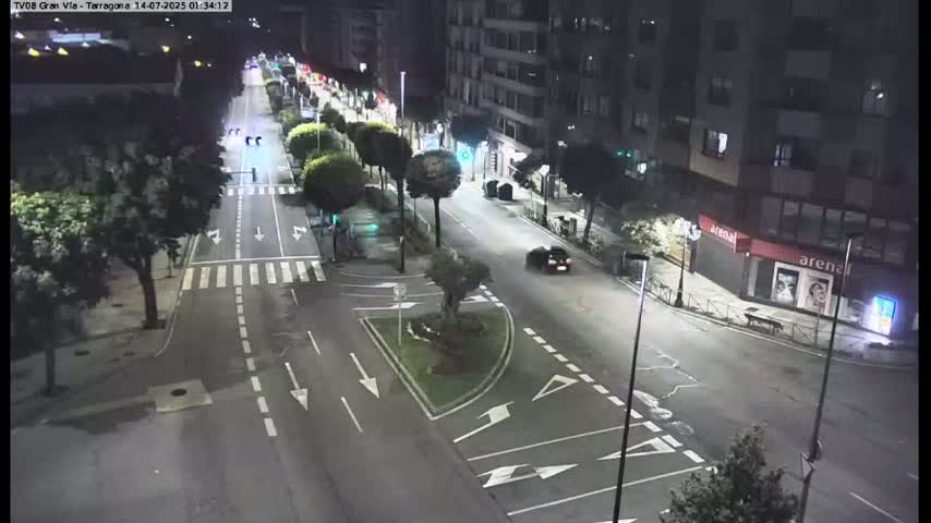 Vigo, Gran Via Avenue & Rua de Tarragona Avenue Live Cam - Pontevedra, Galicia, Spain