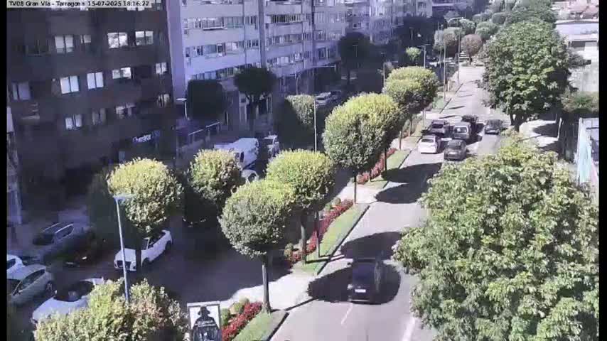 Vigo, Gran Via Avenue & Rua de Tarragona Avenue Live Cam - Pontevedra, Galicia, Spain