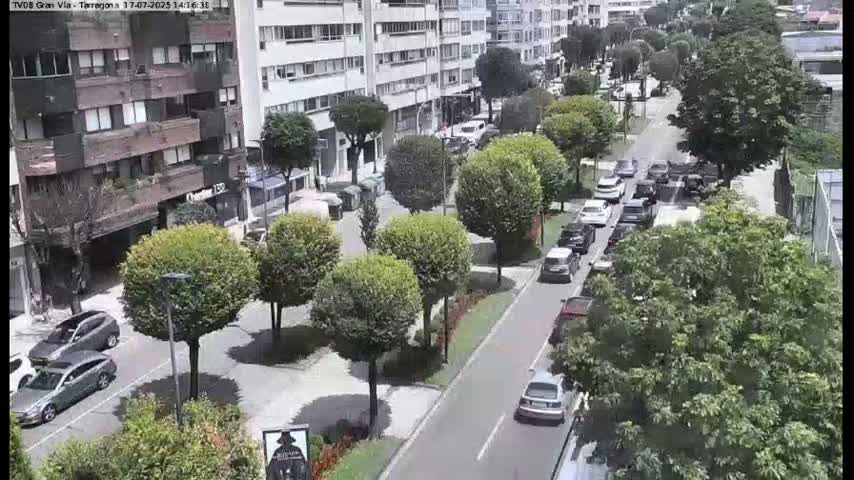 Vigo, Gran Via Avenue & Rua de Tarragona Avenue Live Cam - Pontevedra, Galicia, Spain