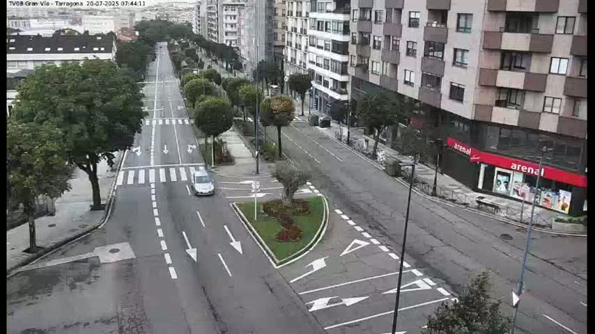 Vigo, Gran Via Avenue & Rua de Tarragona Avenue Live Cam - Pontevedra, Galicia, Spain