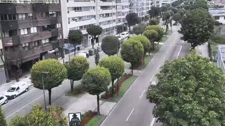 Vigo, Gran Via Avenue & Rua de Tarragona Avenue Live Cam - Pontevedra, Galicia, Spain