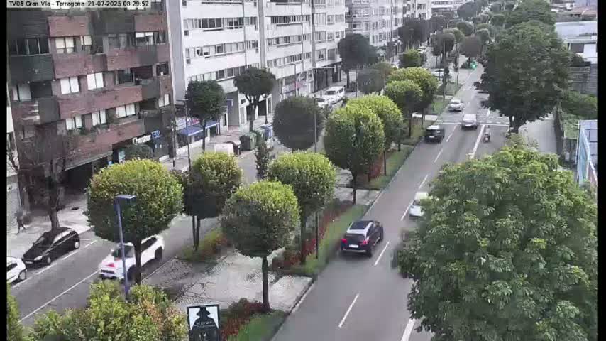 Vigo, Gran Via Avenue & Rua de Tarragona Avenue Live Cam - Pontevedra, Galicia, Spain