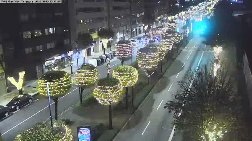 Vigo, Gran Via Avenue & Rua de Tarragona Avenue Live Cam - Pontevedra, Galicia, Spain