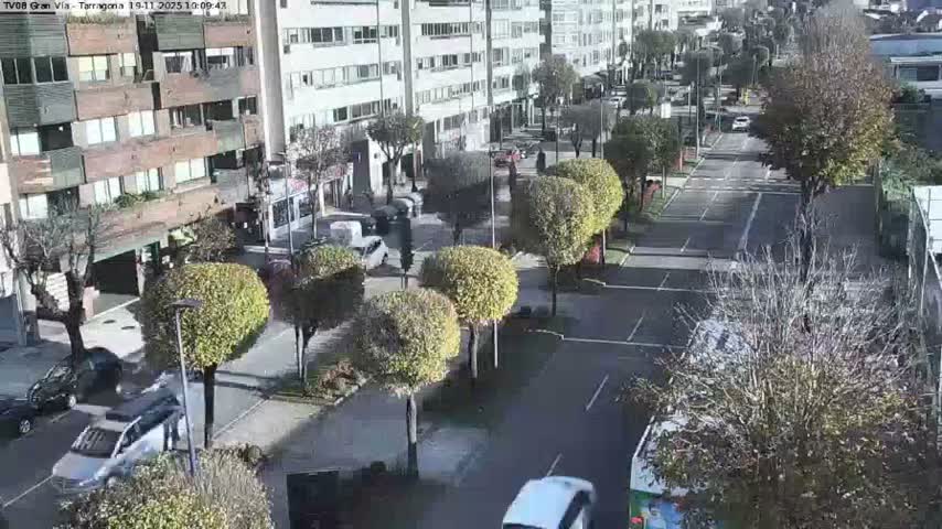 Vigo, Gran Via Avenue & Rua de Tarragona Avenue Live Cam - Pontevedra, Galicia, Spain