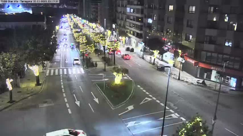 Vigo, Gran Via Avenue & Rua de Tarragona Avenue Live Cam - Pontevedra, Galicia, Spain