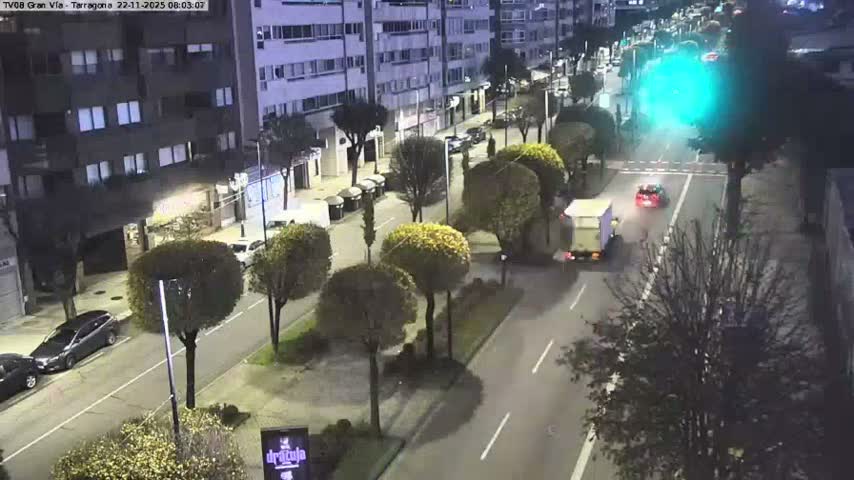 Vigo, Gran Via Avenue & Rua de Tarragona Avenue Live Cam - Pontevedra, Galicia, Spain