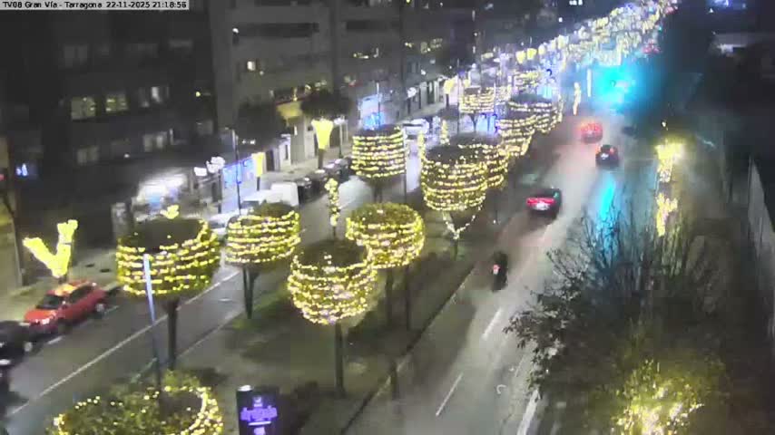 Vigo, Gran Via Avenue & Rua de Tarragona Avenue Live Cam - Pontevedra, Galicia, Spain