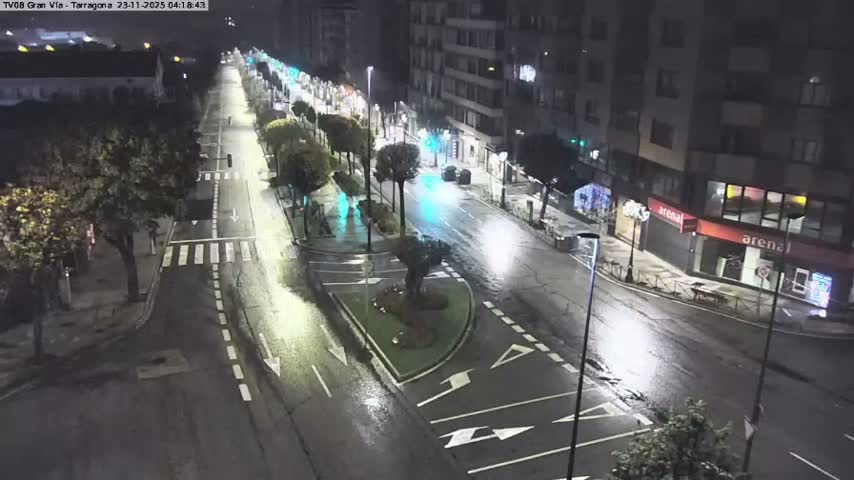 Vigo, Gran Via Avenue & Rua de Tarragona Avenue Live Cam - Pontevedra, Galicia, Spain