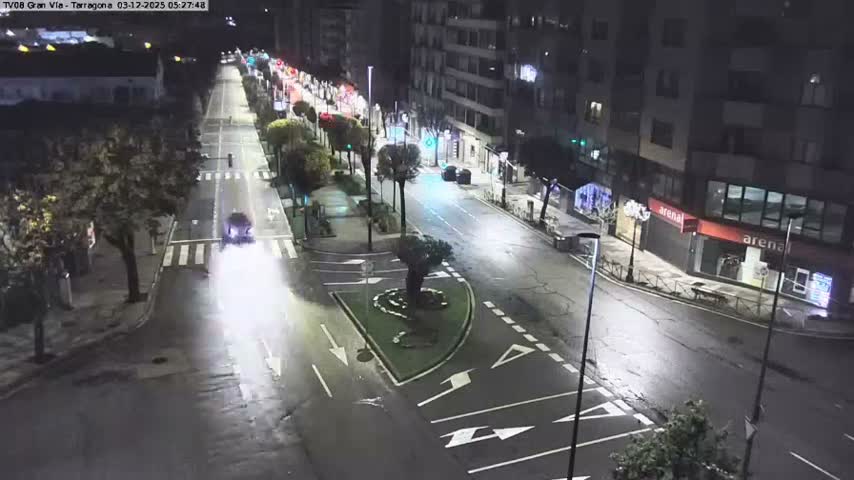 Vigo, Gran Via Avenue & Rua de Tarragona Avenue Live Cam - Pontevedra, Galicia, Spain