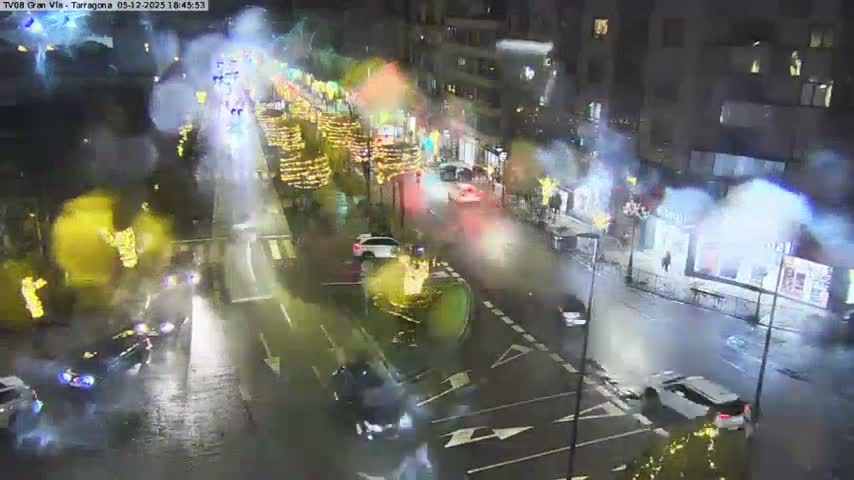 Vigo, Gran Via Avenue & Rua de Tarragona Avenue Live Cam - Pontevedra, Galicia, Spain