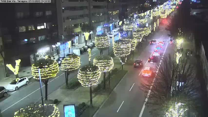 Vigo, Gran Via Avenue & Rua de Tarragona Avenue Live Cam - Pontevedra, Galicia, Spain