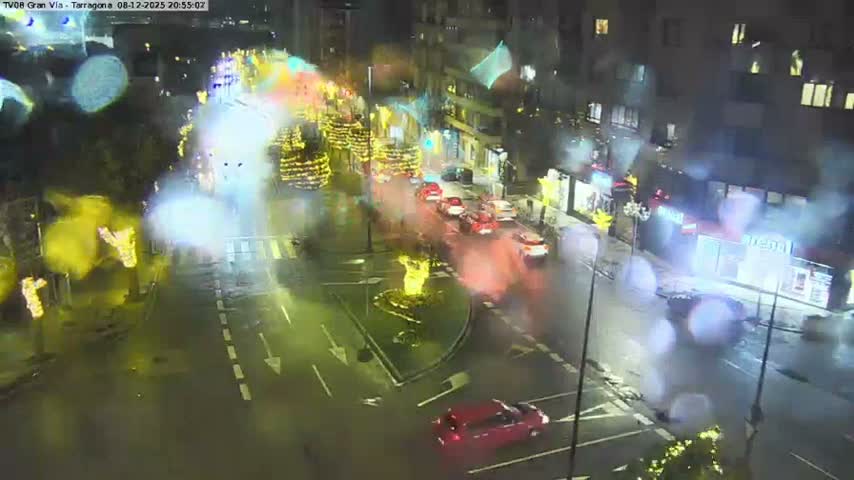Vigo, Gran Via Avenue & Rua de Tarragona Avenue Live Cam - Pontevedra, Galicia, Spain