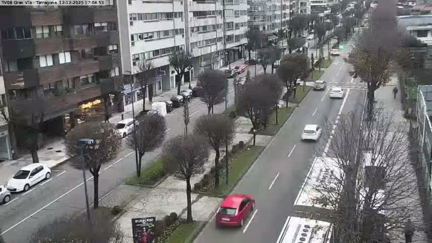 Vigo, Gran Via Avenue & Rua de Tarragona Avenue Live Cam - Pontevedra, Galicia, Spain