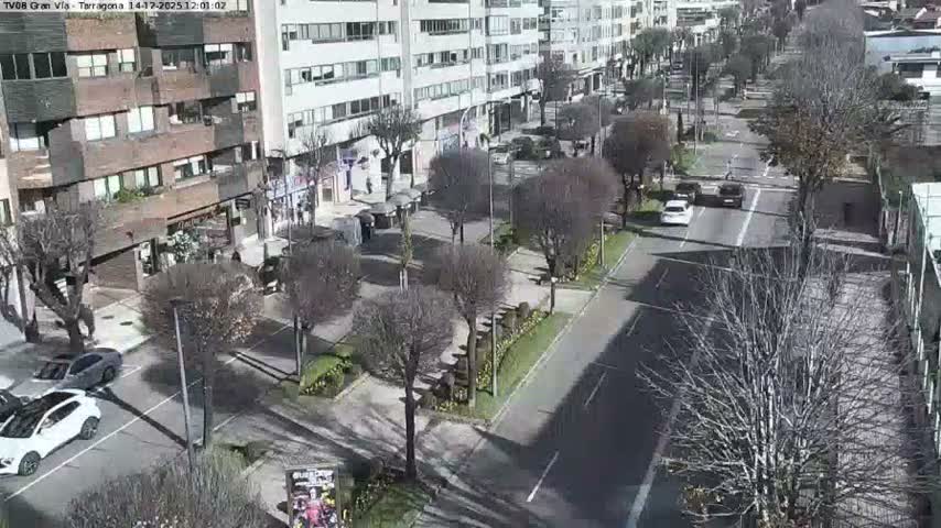 Vigo, Gran Via Avenue & Rua de Tarragona Avenue Live Cam - Pontevedra, Galicia, Spain