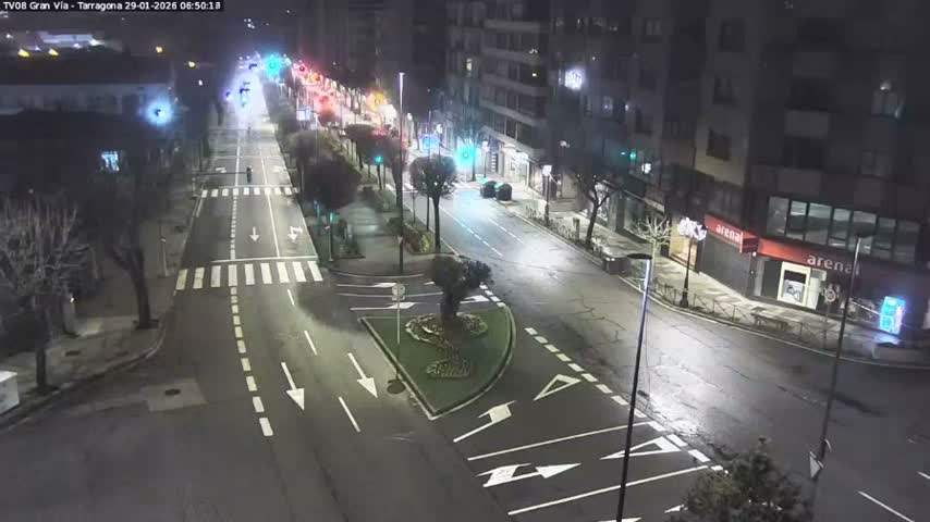 Vigo, Gran Via Avenue & Rua de Tarragona Avenue Live Cam - Pontevedra, Galicia, Spain