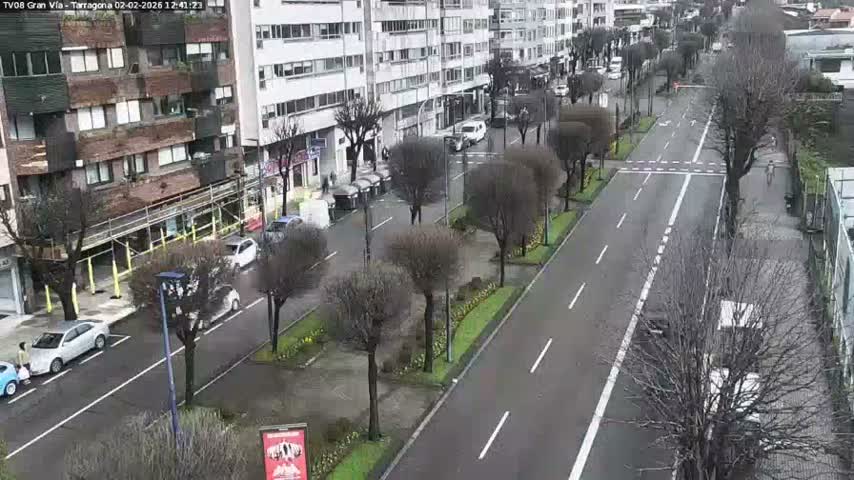 Vigo, Gran Via Avenue & Rua de Tarragona Avenue Live Cam - Pontevedra, Galicia, Spain