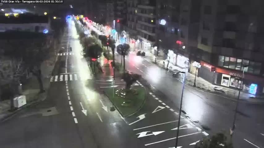 Vigo, Gran Via Avenue & Rua de Tarragona Avenue Live Cam - Pontevedra, Galicia, Spain