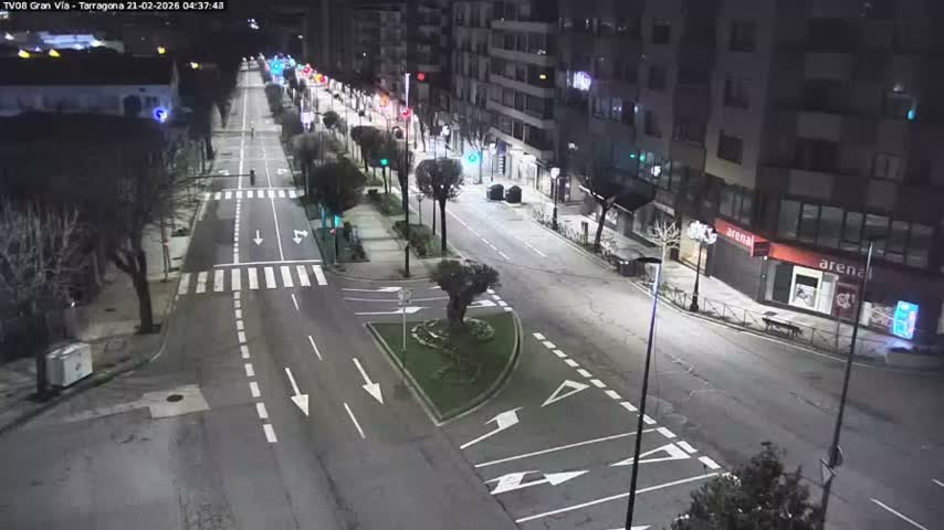 Vigo, Gran Via Avenue & Rua de Tarragona Avenue Live Cam - Pontevedra, Galicia, Spain