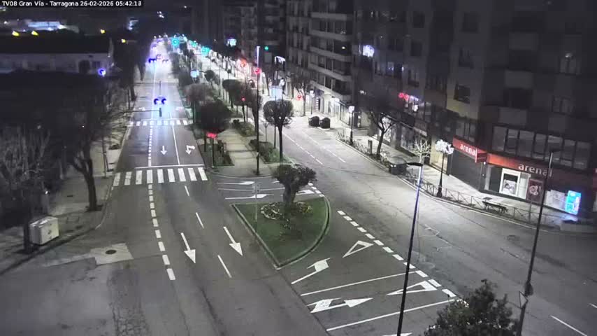 Vigo, Gran Via Avenue & Rua de Tarragona Avenue Live Cam - Pontevedra, Galicia, Spain