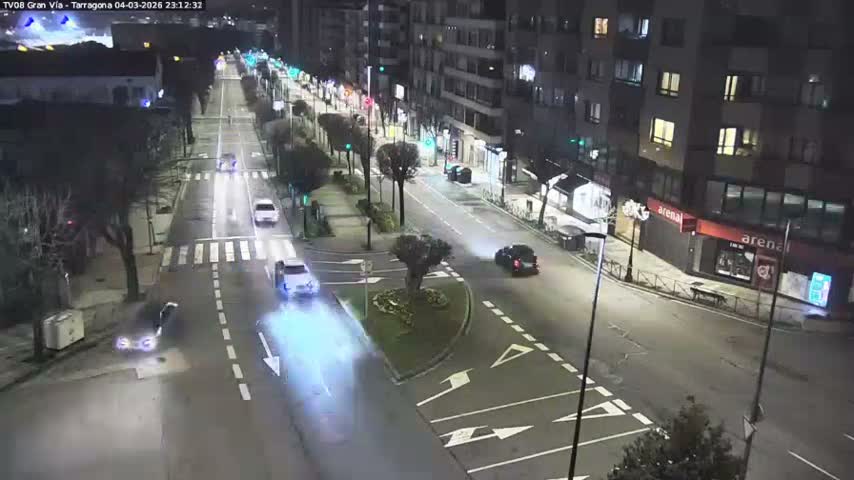 Vigo, Gran Via Avenue & Rua de Tarragona Avenue Live Cam - Pontevedra, Galicia, Spain