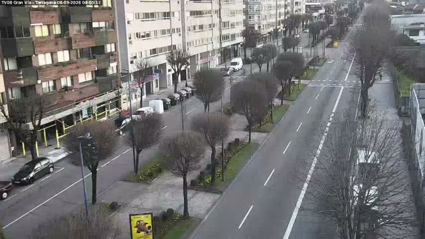 Vigo, Gran Via Avenue & Rua de Tarragona Avenue Live Cam - Pontevedra, Galicia, Spain