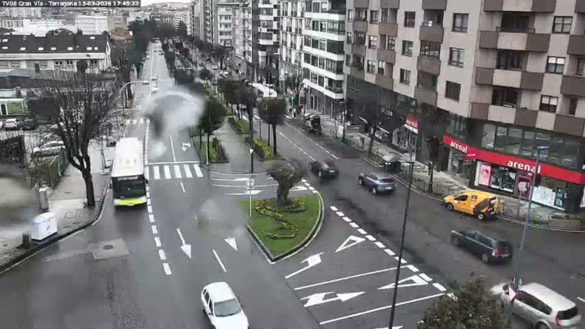 Vigo, Gran Via Avenue & Rua de Tarragona Avenue Live Cam - Pontevedra, Galicia, Spain