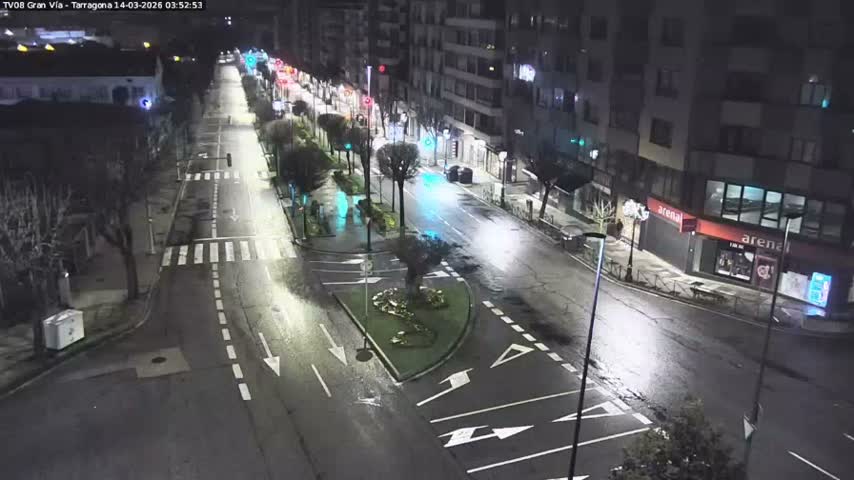 Vigo, Gran Via Avenue & Rua de Tarragona Avenue Live Cam - Pontevedra, Galicia, Spain