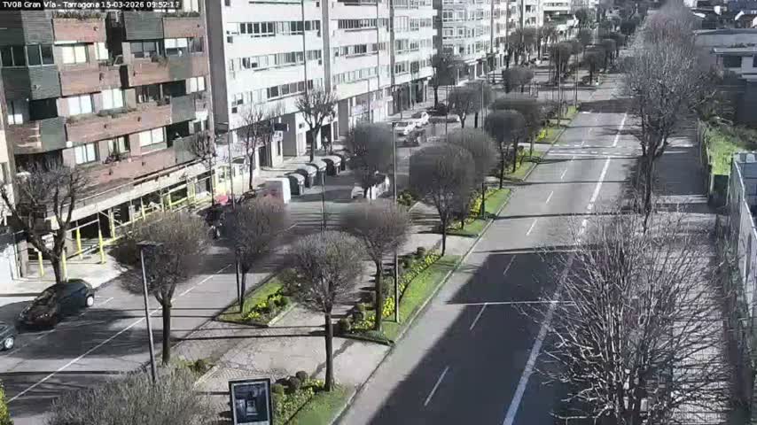 Vigo, Gran Via Avenue & Rua de Tarragona Avenue Live Cam - Pontevedra, Galicia, Spain