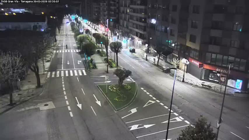 Vigo, Gran Via Avenue & Rua de Tarragona Avenue Live Cam - Pontevedra, Galicia, Spain