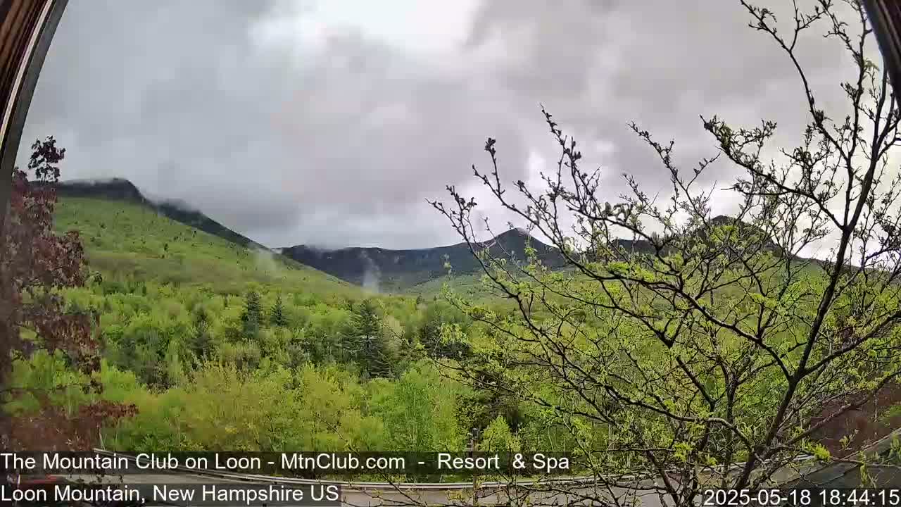 Loon Mountain Views from Club on Loon - Woodstock, New Hampshire, USA