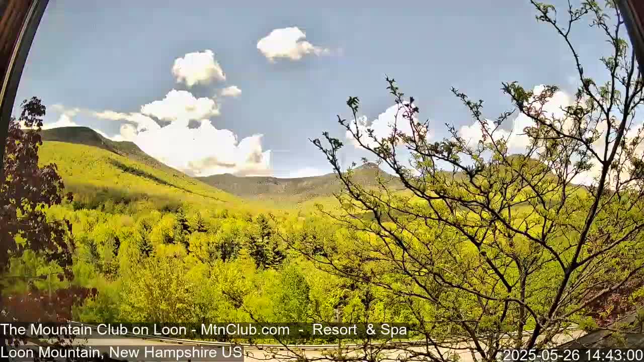 Loon Mountain Views from Club on Loon - Woodstock, New Hampshire, USA