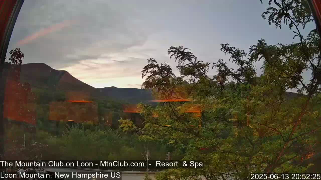 Loon Mountain Views from Club on Loon - Woodstock, New Hampshire, USA