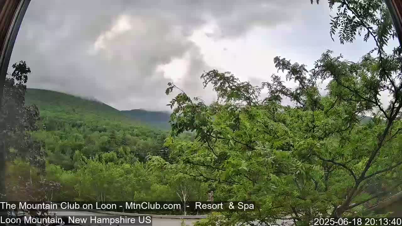 Loon Mountain Views from Club on Loon - Woodstock, New Hampshire, USA