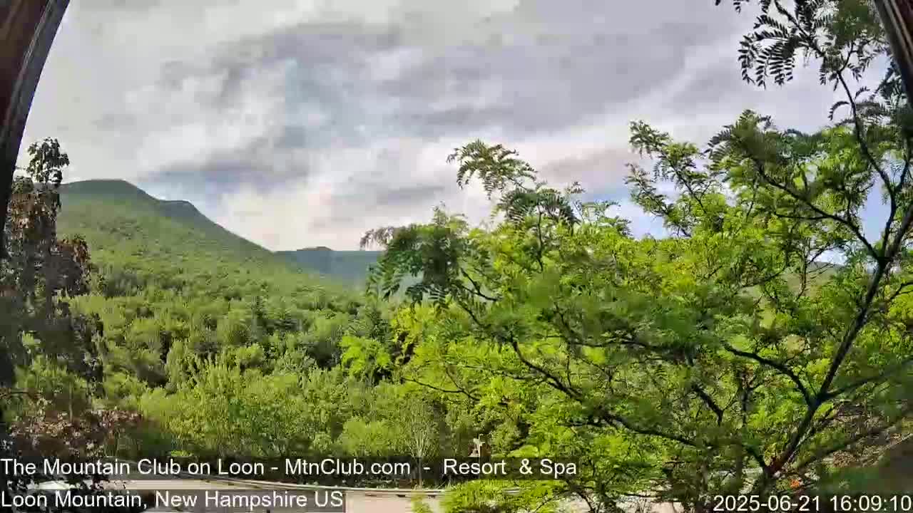 Loon Mountain Views from Club on Loon - Woodstock, New Hampshire, USA