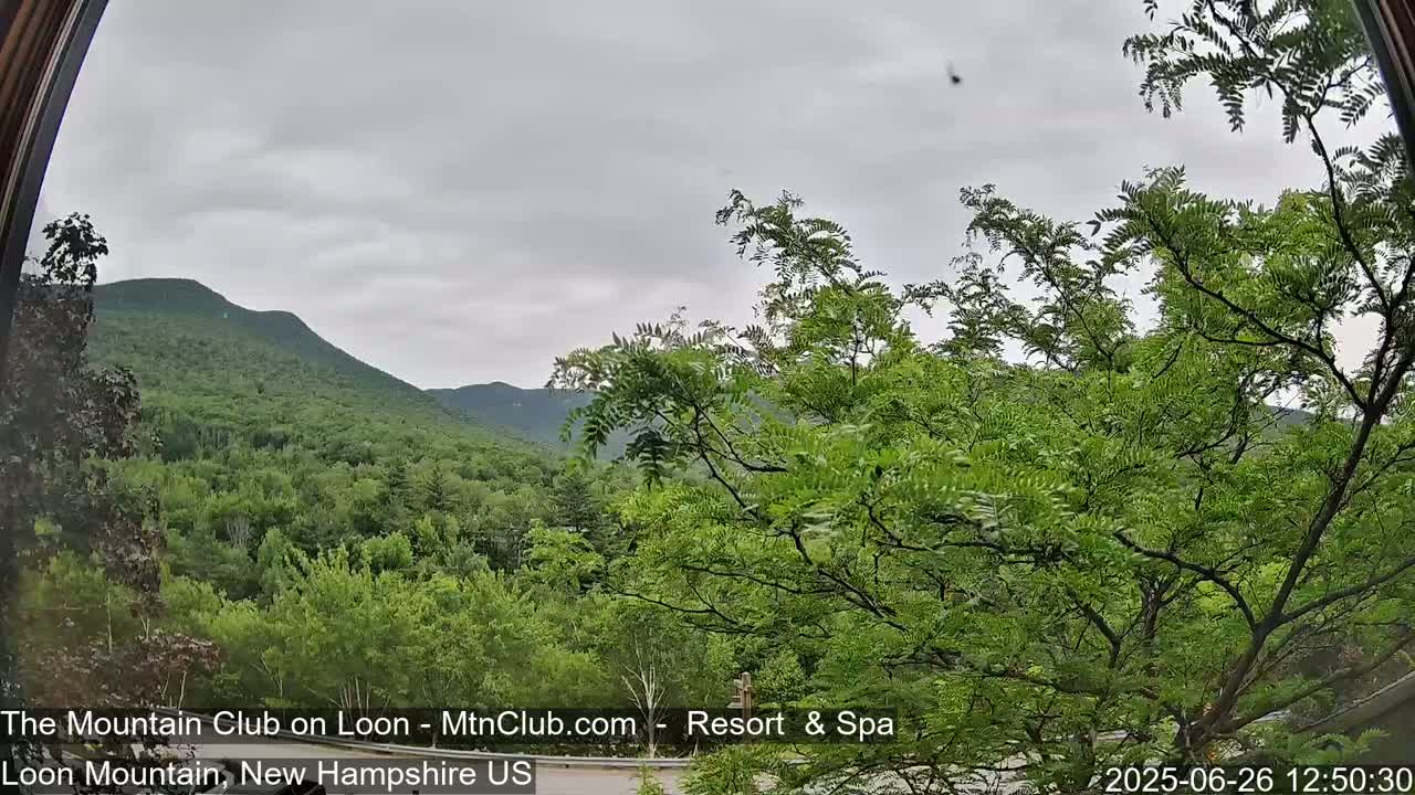 Loon Mountain Views from Club on Loon - Woodstock, New Hampshire, USA