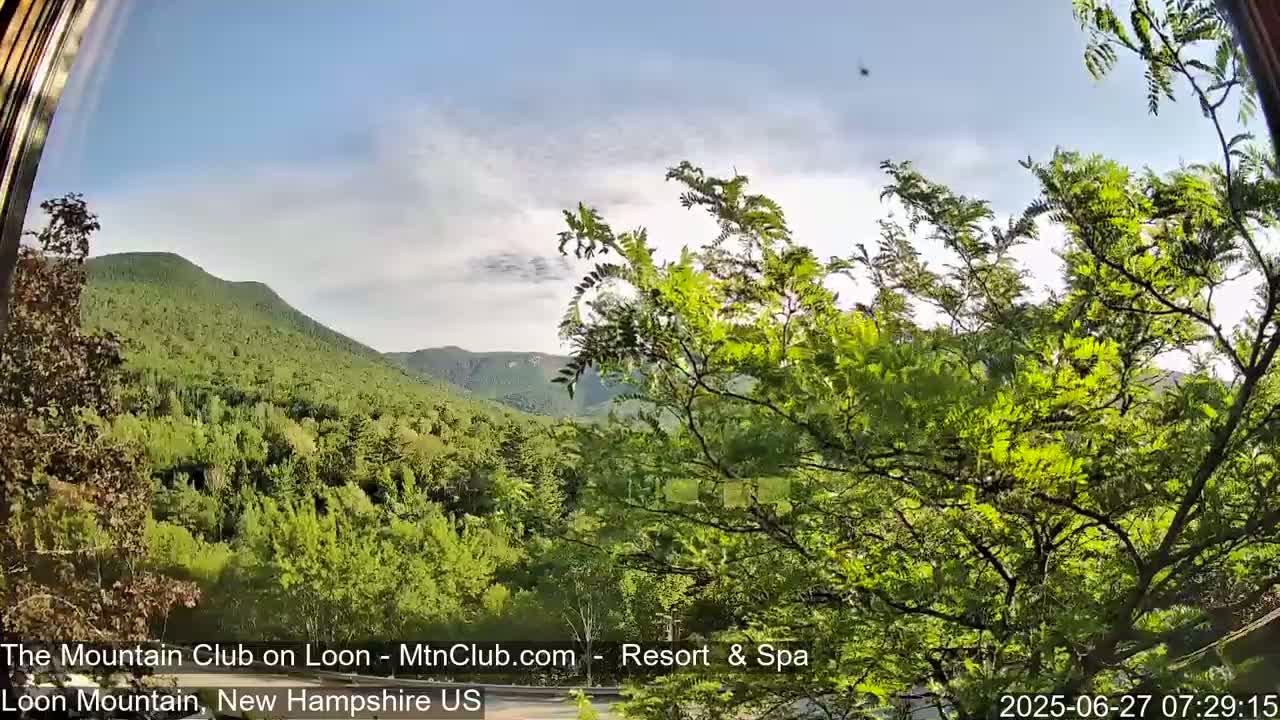 Loon Mountain Views from Club on Loon - Woodstock, New Hampshire, USA