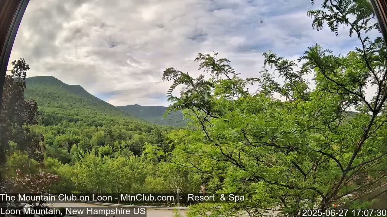 Loon Mountain Views from Club on Loon - Woodstock, New Hampshire, USA