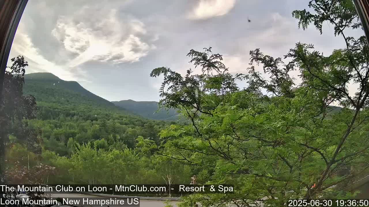 Loon Mountain Views from Club on Loon - Woodstock, New Hampshire, USA
