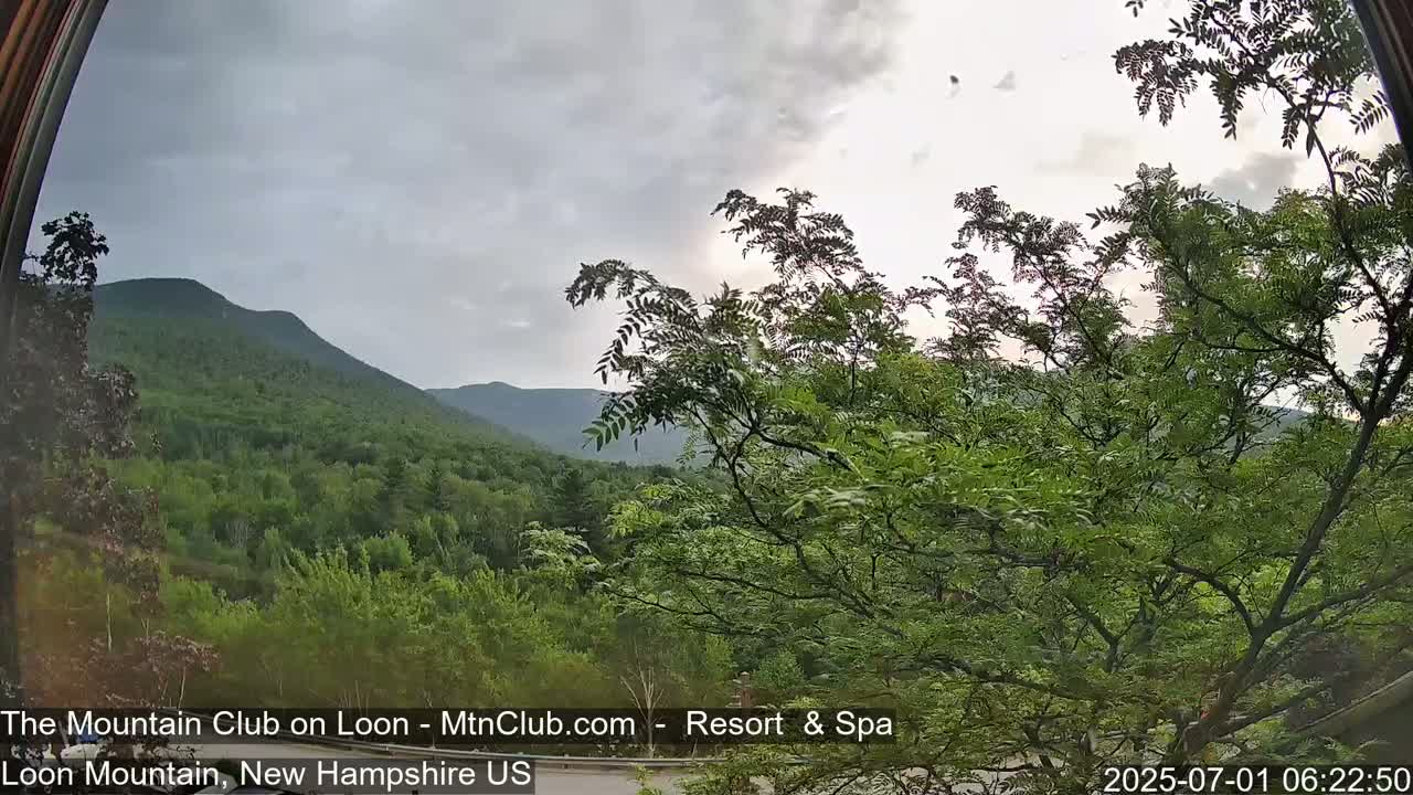 Loon Mountain Views from Club on Loon - Woodstock, New Hampshire, USA
