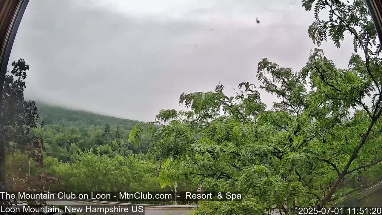 Loon Mountain Views from Club on Loon - Woodstock, New Hampshire, USA