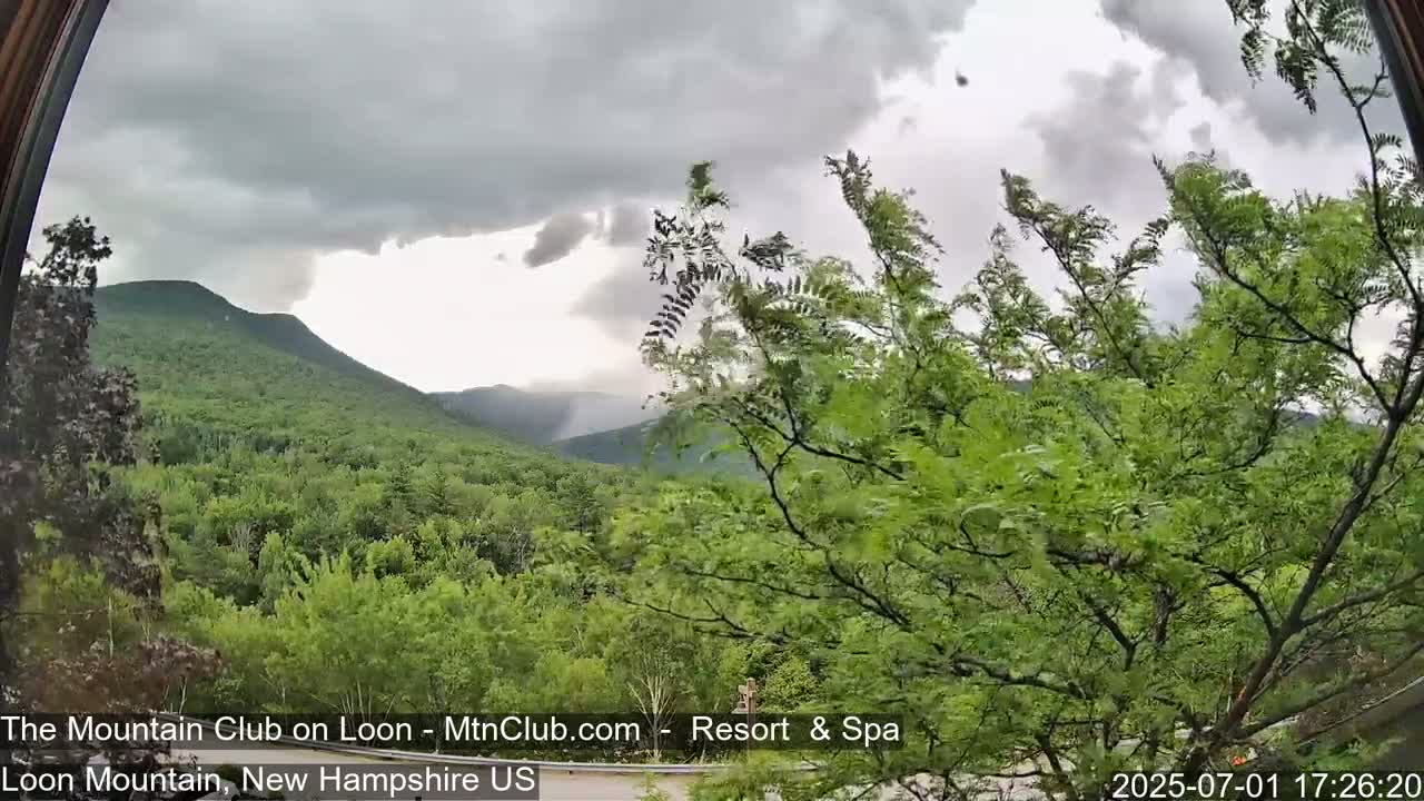 Loon Mountain Views from Club on Loon - Woodstock, New Hampshire, USA