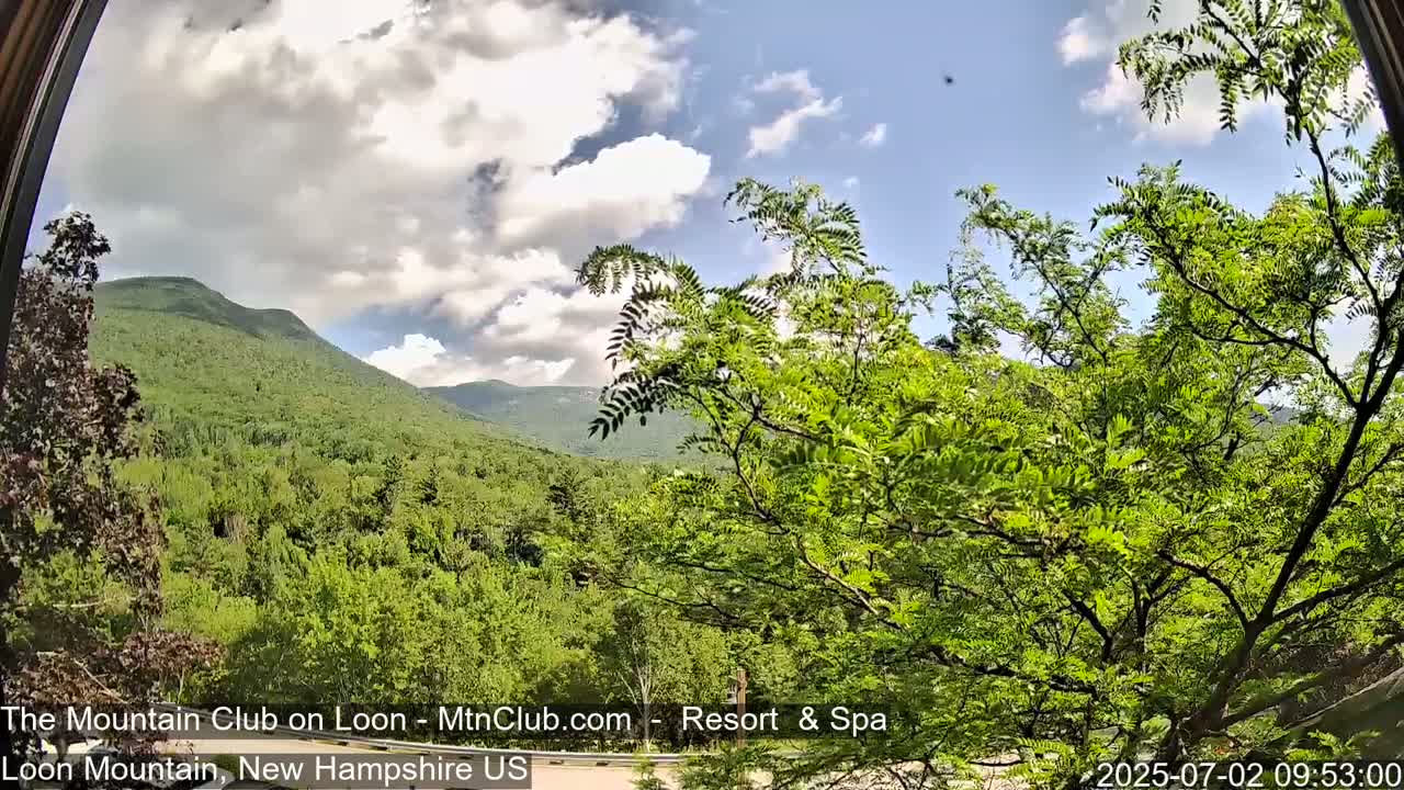 Loon Mountain Views from Club on Loon - Woodstock, New Hampshire, USA