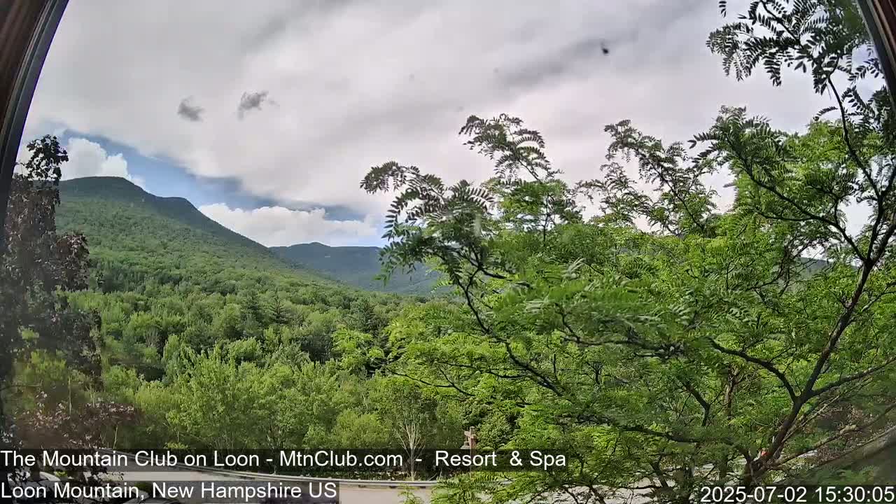 Loon Mountain Views from Club on Loon - Woodstock, New Hampshire, USA