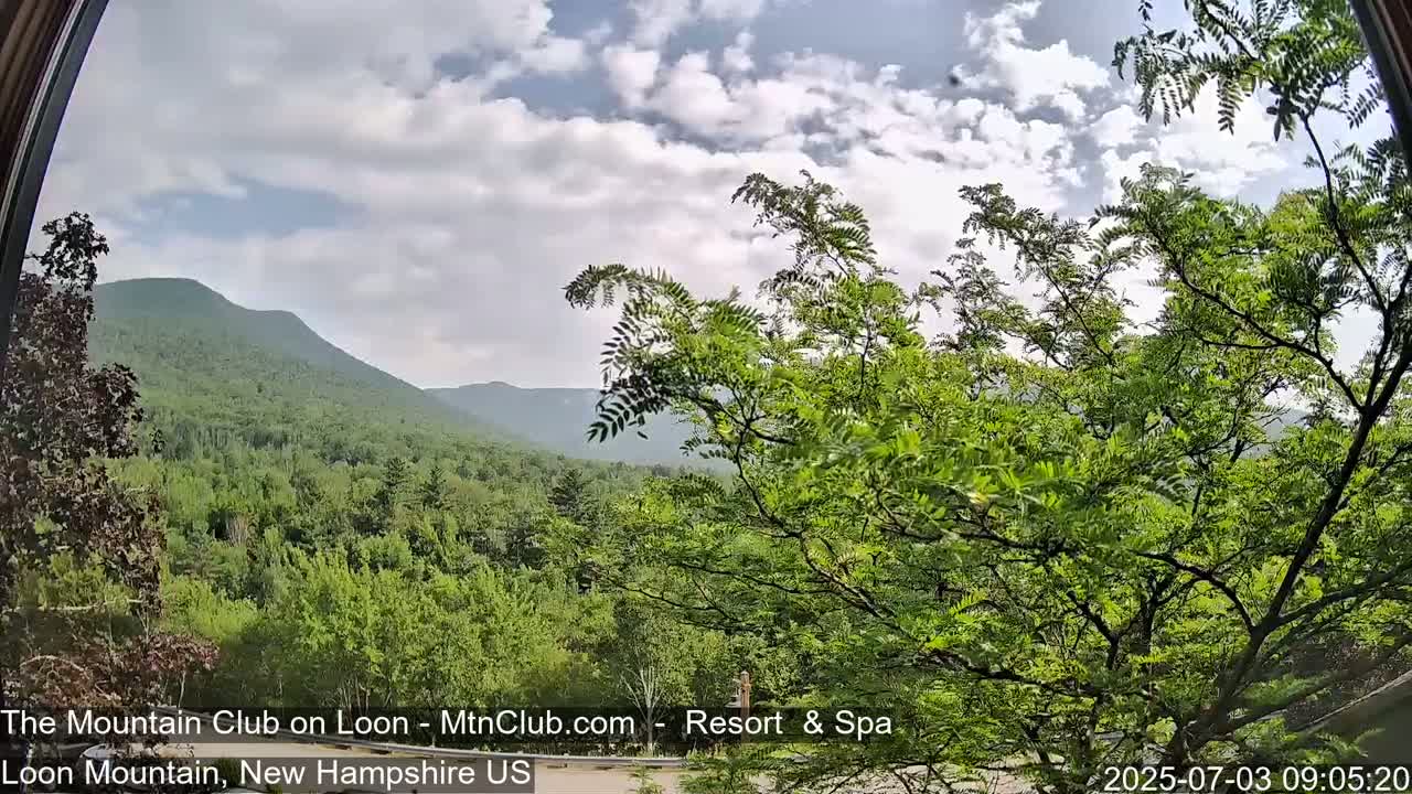 Loon Mountain Views from Club on Loon - Woodstock, New Hampshire, USA